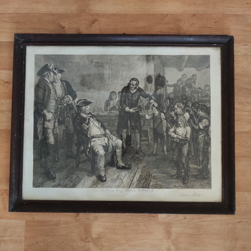 2 x antique copperplate engravings