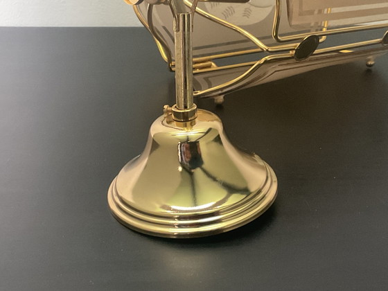 Image 1 of vintage Hollywood Regency hall lamp