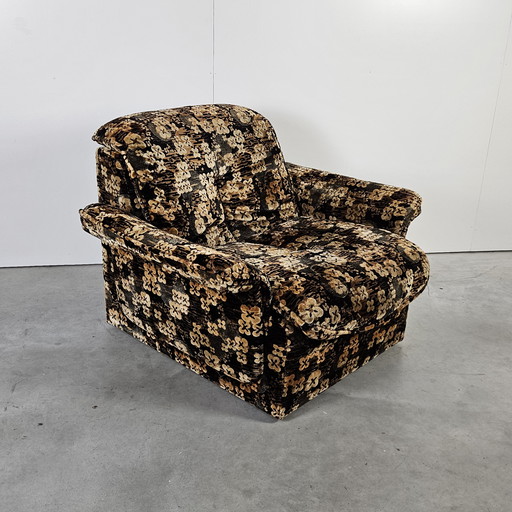 Fauteuil vintage Flower Power