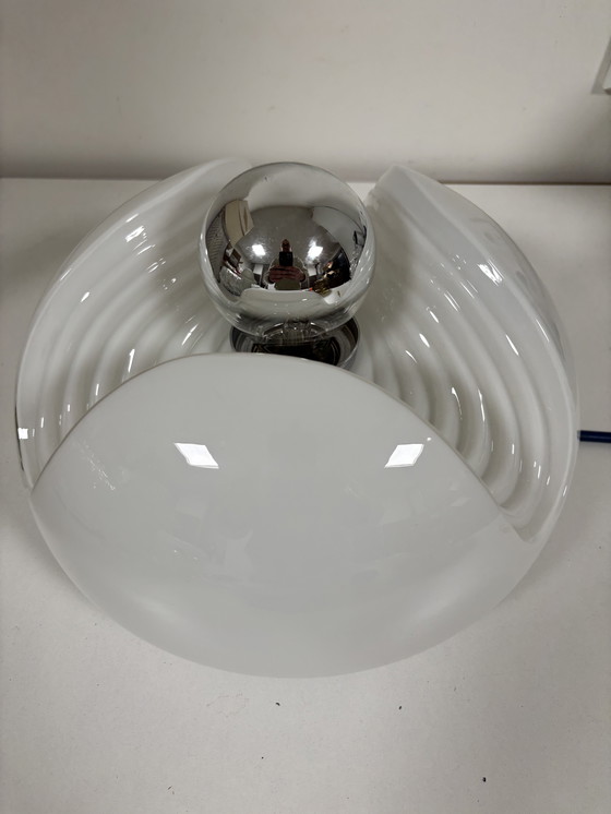 Image 1 of Peill Putzler Wave Futura Plafondlamp unique blanc couleur