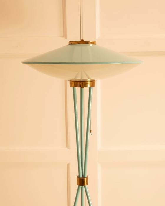 Image 1 of Lampadaire Italien - Stilnovo Italie 1950