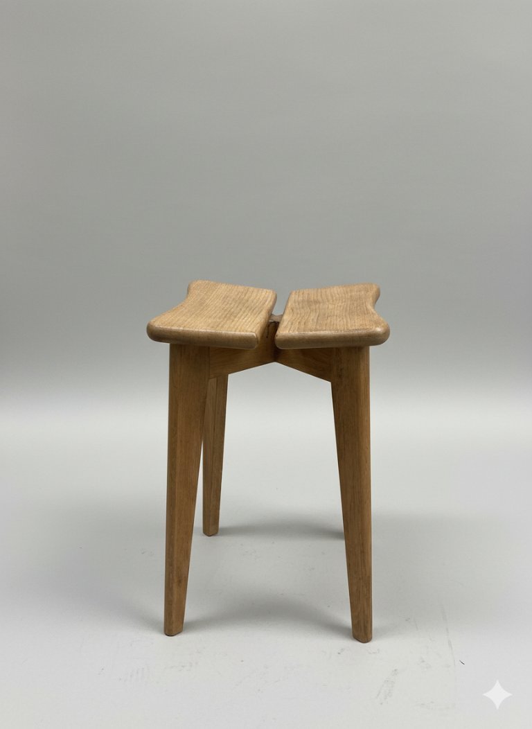 Clover Stool by Marcel Gascoin – French Design 50s | €900 | Whoppah
