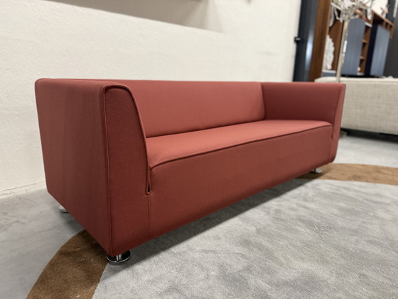 Image 1 of Gelderland 4800 Sofa 2.5 Seater Red Fabric 190