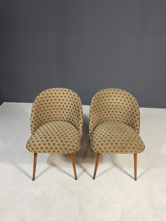 Image 1 of Pair of Retro Armchairs in the Style of Antonín Šuman, Czechoslovakia 1960s