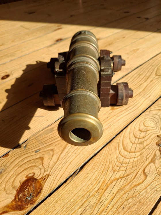 Riproduzione Grande Cannone in Bronzo 34 cm – Oggetti decorativi (photo 12 of 29)