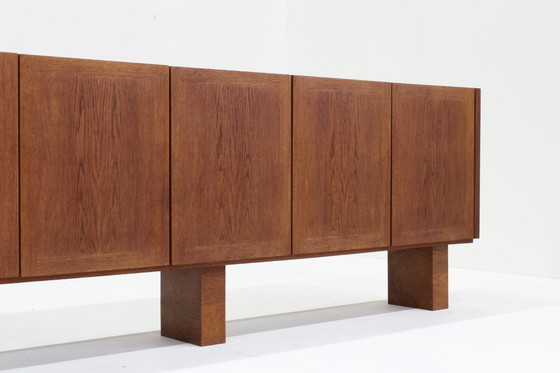 Image 1 of Vintage Mid Century large minimalist sideboard 1960s