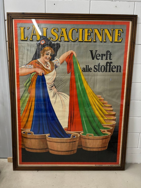 Image 1 of Poster antico autentico L'Alsacienne