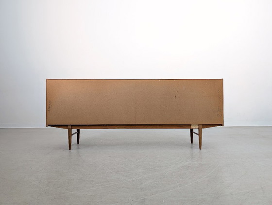 Image 1 of Original midcentury sideboard teak danish design vintage chest of drawers