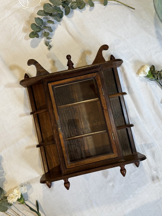 Image 1 of Vetrina vintage in legno