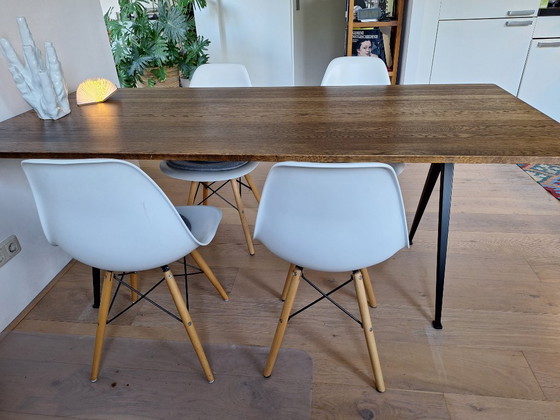 HAY Pyramid 02 Tavoli da pranzo – 190 Cm – Rovere Oliato Scuro – Nero – Wood (photo 2 of 7)