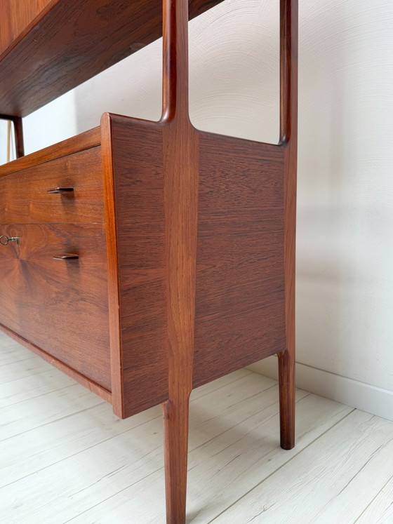 Image 1 of Aparador danés antiguo de teca RY20 de Hans J. Wegner para Ry Møbler, década de 1950.