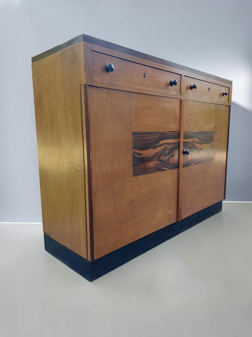 Hague School Sideboard Art Deco Cabinet – dressoirs, Wood
