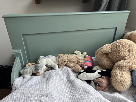 Image 1 of Antique Art Nouveau junior bed