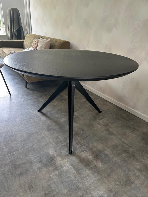 For Sale Round Black Dining Table SevenDays