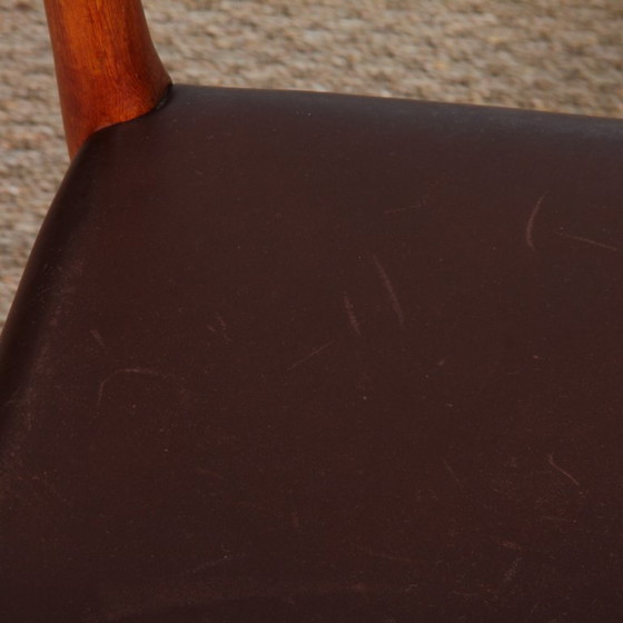 Image 1 of Set of 6 teak chairs by Niels Otto Moller, model 78, 1960