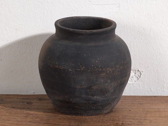 Pequeño jarrón de cerámica antiguo (c.1900) #13 – Jarrones (photo 32 of 34)