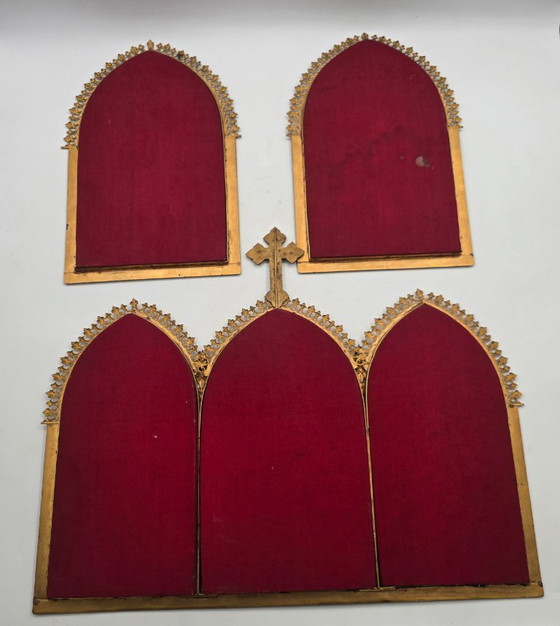 Image 1 of Altar Canon (Altar Cards (Tabellae Lavabo) 19th Century