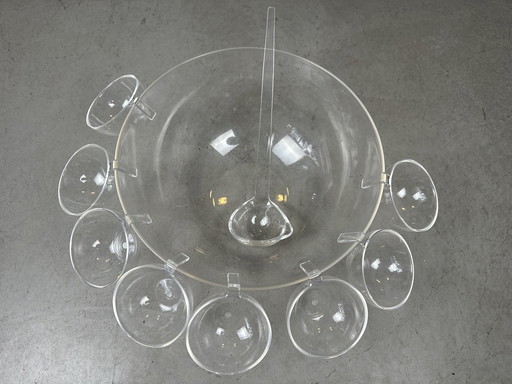 Vintage punch set - Guzzini
