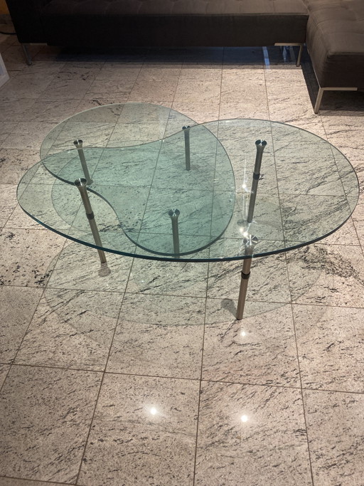 Pair of “Ambo” coffee tables by Enzo Mari for Zanotta