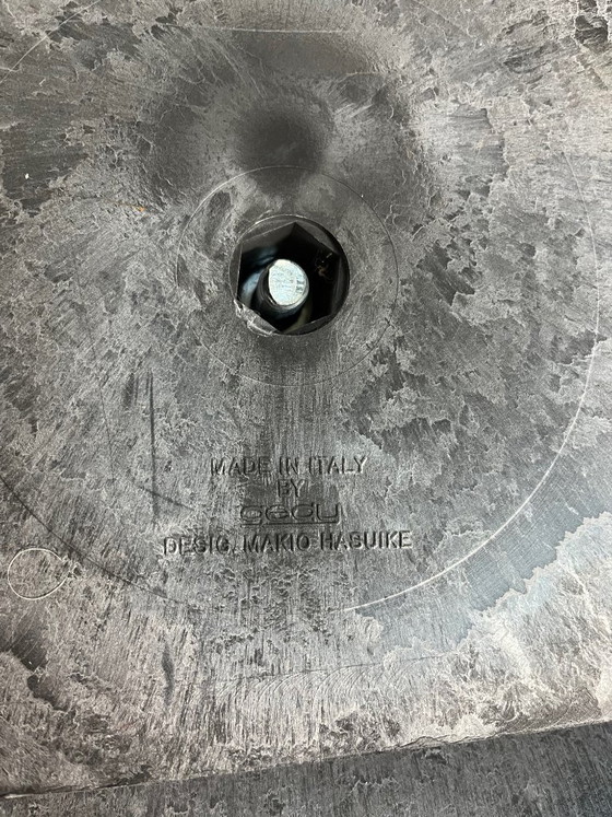 Image 1 of Porte-serviettes noir de Makio Hasuike pour Gedy, Italie, années 1970.