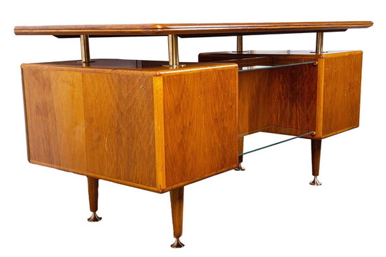 Image 1 of Scrivania di design olandese della metà del secolo A.A.Patijn per Zijlstra Joure