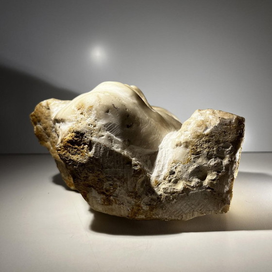 Georg Glaser, Woman's Face Sculpture, 1980s, Marble – Art Deco (photo 12 of 14)