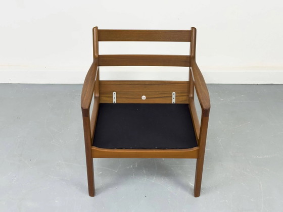 Deense Senator Lounge Chair in Teak van Ole Wanscher voor Cado, jaren 60 – Kuipstoelen, Scandinavian (photo 2 of 23)