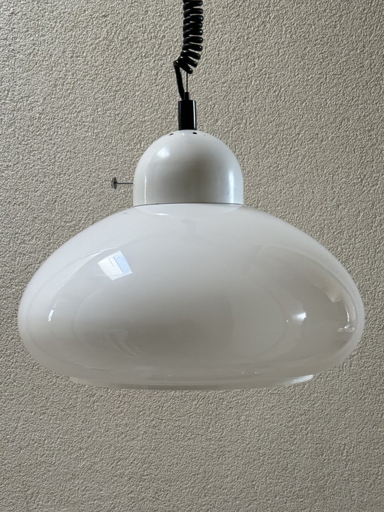 Image 1 of Vintage Mushroom Pendant Lamp – Space Age Style (Herda/Dijkstra)