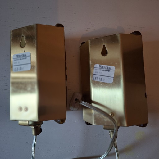 Set Vitrika Wandlampen, Setpreis 195 €