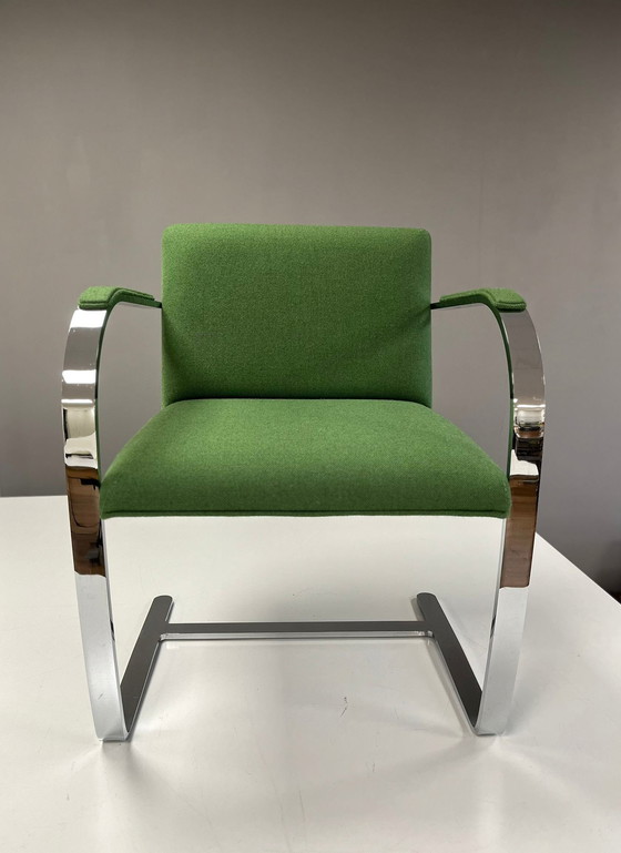 Image 1 of 3X Brno Chairs By Mies Van Der Rohe Fully Restored