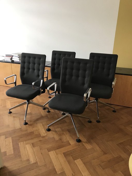 4x Chaises Vitra ID Trim Conference
