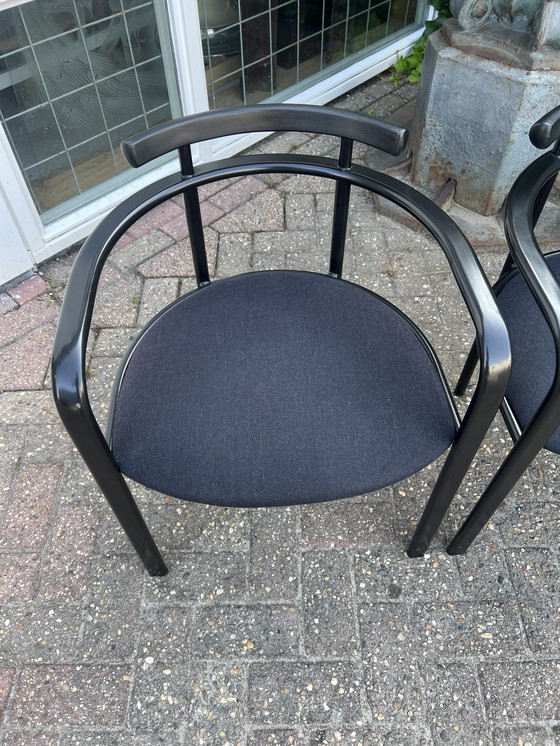 Image 1 of Ensemble de 3 chaises de salle à manger postmodernes, Segis