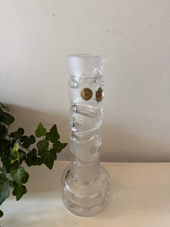 Vaso a colonna in cristallo Nachtmann – Vasi, Crystal, Mid Century Modern (photo 4 of 6)