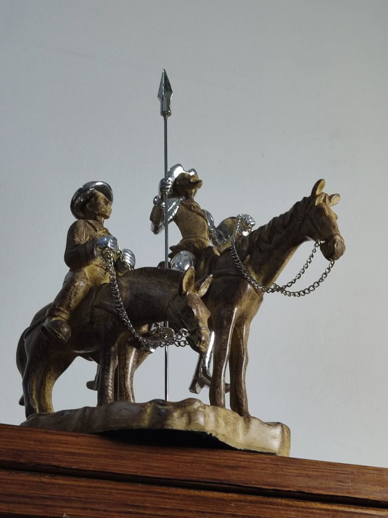 Image 1 of Don Quixote and Sancho Panza figurine (made of resin)