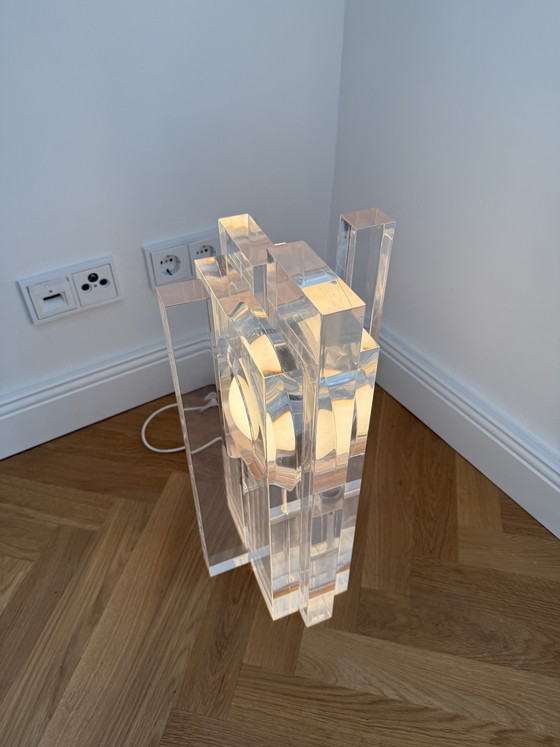Image 1 of Sandro Petti for Maison Jansen – 2 table lamps, 1970s