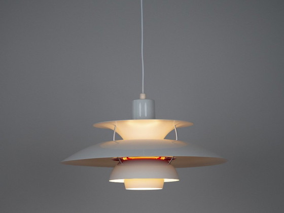 Image 1 of Lampada a sospensione vintage danese PH 5 di Poul Henningsen, Louis Poulsen, 1958