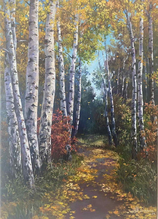 Maria Gordeeva (1970) "Autumn"