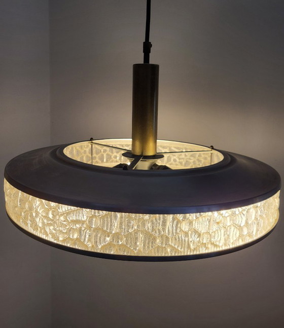 Lampada a sospensione Herda Mid Century – Lampade a sospensione, Aluminium, Glass (photo 7 of 8)