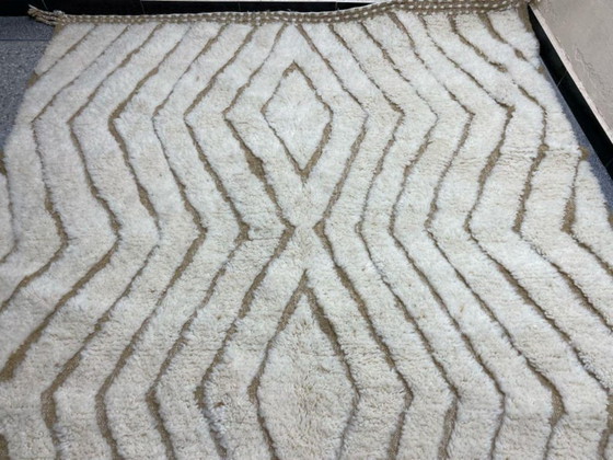 Image 1 of Tapis Beni Ouarain en authentieke laine 250cmx150cm