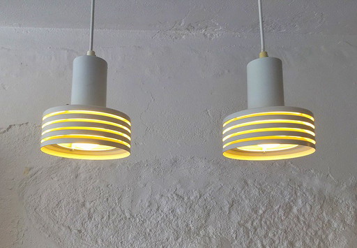 Set van 2 Deense lampen, jaren 1980