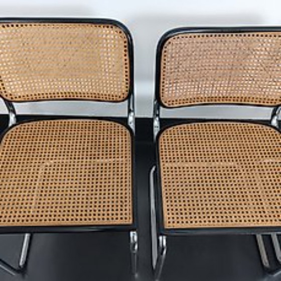 Image 1 of Set di quattro sedie B32 di Gavina della fine degli anni '60