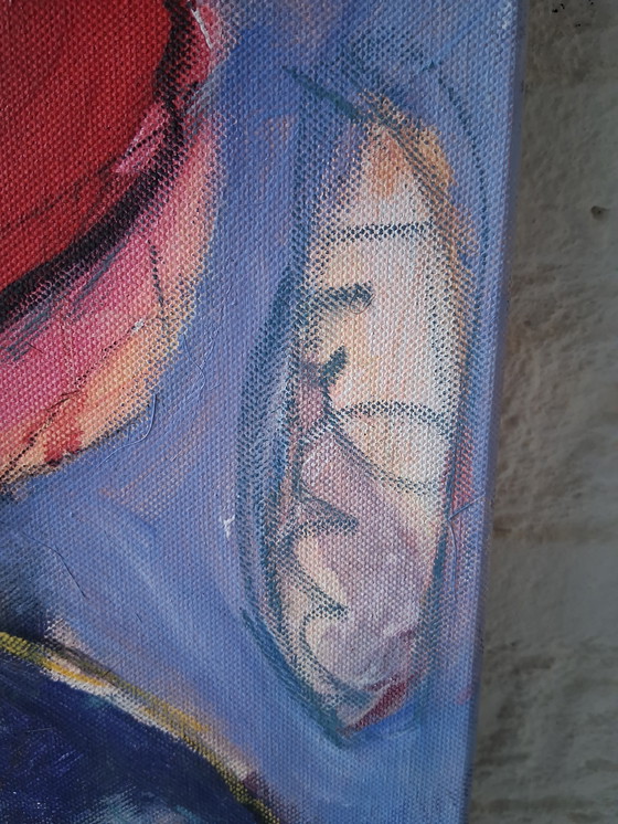 Image 1 of Heart Beat,intuitive,acrylic