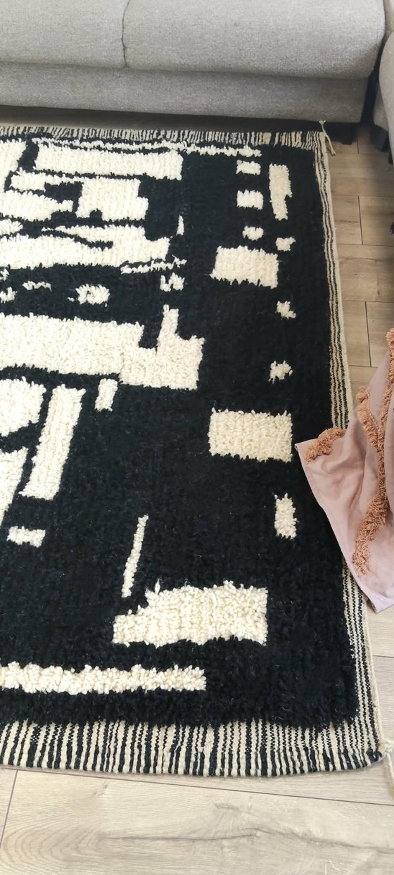 Image 1 of Tappeto berbero tappeto inondato lana nuova 220 cm x 320 cm marocchino