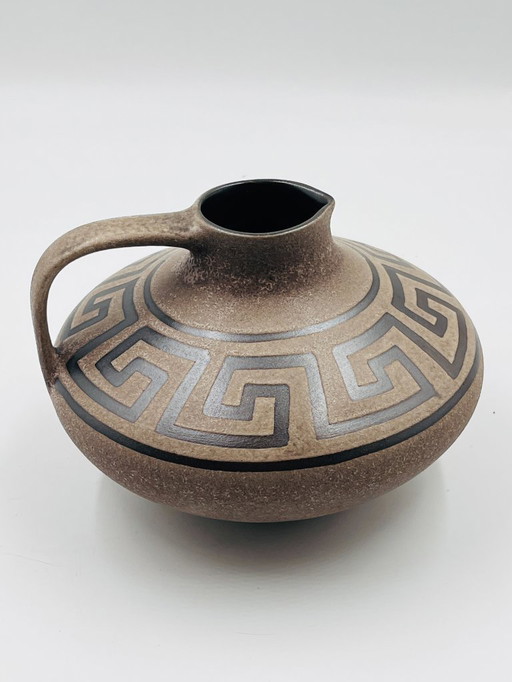 Vase West Germany décor grec