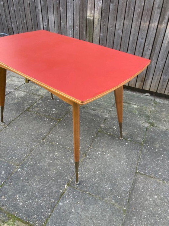 Image 1 of Special double extendable vintage dining table