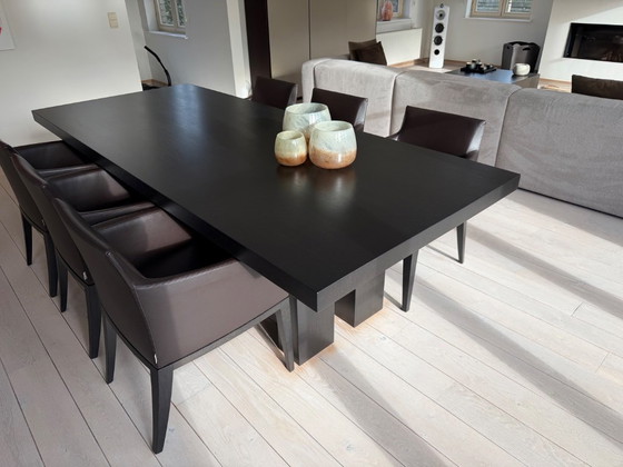 Van Rossum Mesas de comedor y Sillas Potocco Italy (6 Piezas) – Wood (photo 6 of 11)