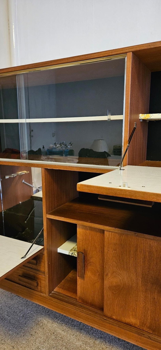 Image 1 of Vintage teakhouten buffetkast jaren ‘60 - model Den Haag