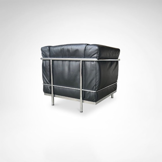 Poltrona LC2 di Le Corbusier e altri per Cassina, anni '90. – Poltrone, Metal, Leather (photo 8 of 11)