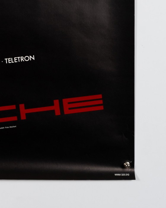 Porsche 1000km Hockenheim – Poster originale Porsche vintage del 1985 del Gruppe C – Sport motoristici anni (photo 7 of 8)