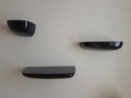 Vitra corniches wandplanken zwart